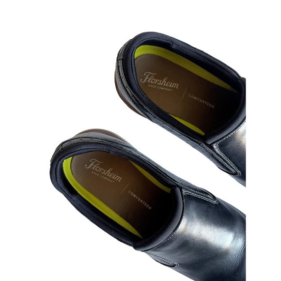Florsheim Ignight Plain Toe Slip On Shoes (Color: Black) 11.5 - Picture 3 of 8